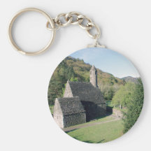 Glendalough view key chain