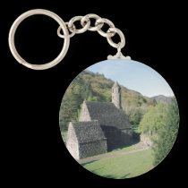 Glendalough view keychains