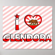 Glendora, CA Poster