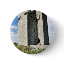 Gleninagh Castle On Hill Pinback Buttons