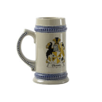 Glennon Coat of Arms Stein - Family Crest mugs by Coat_of_Arms_Steins Glennon Coat of Arms Stein - Family Crest mugs