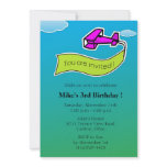 Glider -Birthday Party Invitation