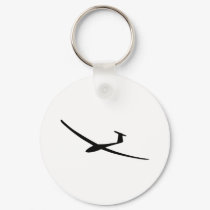 glider sailplane keychains