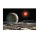 Gliese 581 c Print by lynettecook Gliese 581 c Print