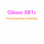 Gliese 581c, Hot properties available t-shirts
