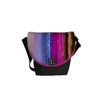 Glitched Reno - Rickshaw Mini Zero Messenger Bag messenger bags