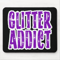 Glitter Addict Crafty Woman mousepads