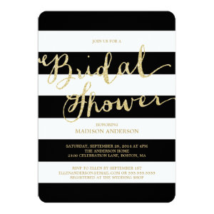 Glitter and Glam | Bridal Shower Invitation
