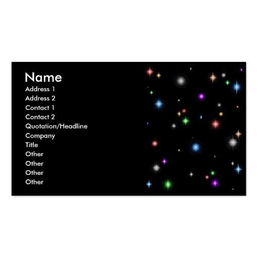 Glitter Backgrounds | GraphicsGrotto-45, Name, ... Business Cards (front side)