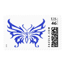 Glitter Butterfly 2 postage
