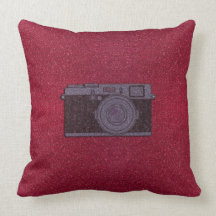 Glitter Camera Pillows