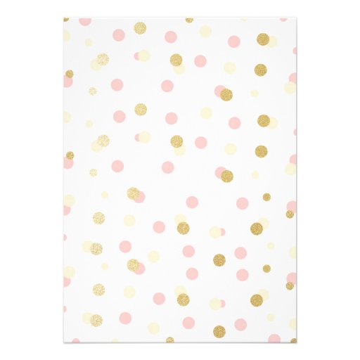 Glitter Confetti Birthday Invitations