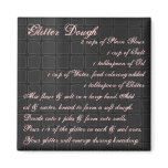 Glitter Dough Recipe Magnet silk