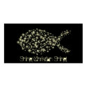Glitter Fish print
