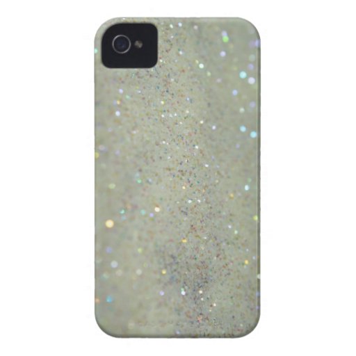 Glitter iPhone case close up cream iPhone 4 Case