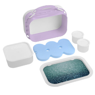 glitter lunch box