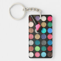 Glitter Makeup Keychain key chains