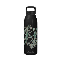 Glitter Ornamentals Reusable Water Bottles