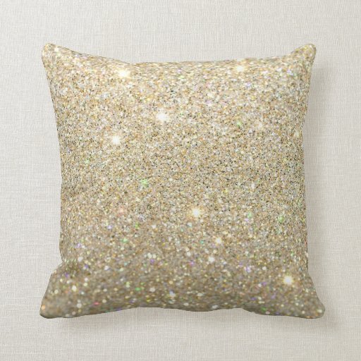 Glitter Pillow Zazzle