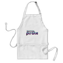 Glitter Pirate Apron