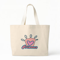 Glitter Princess Design Bag