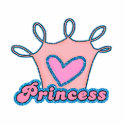 Glitter Princess Design photo sculptures