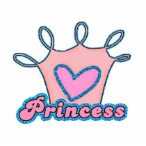 Glitter Princess Design photo sculptures