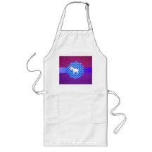 Glitter unicorn apron