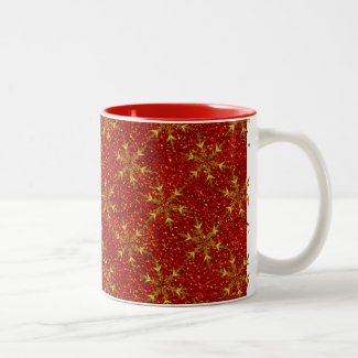 Glittered Christmas Coffee Mug