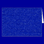GLITTERING DARK ROYAL BLUE OCEAN WHITE SPARKLES TE cards