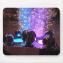 Glittering mousepads