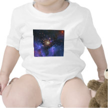 Glittering Star Cluster and Interstellar Gas Cloud Tee Shirts