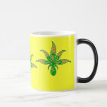 GlitterLeaf1 Gold and Green Morphing Mug