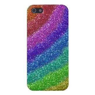 Glitters Rainbow Case For iPhone 5