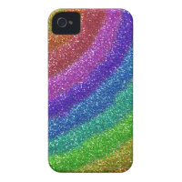 Glitters Rainbow Case-Mate iPhone 4 Case
