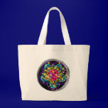 Glittery Abstract Kaleidoscope Art bags