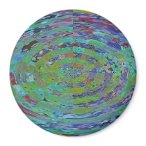 Glittery Crystal Ball magnets