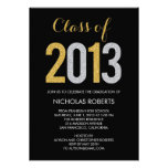 Glittery Graduation Invitation invitations