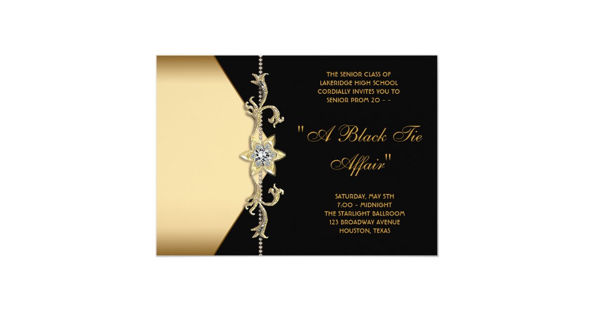 prom black tie