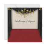 Glitz Glamour Black Tie Prom Invitations