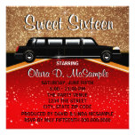 Glitz Glamour Red Carpet Movie Star Invitations