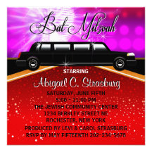 Glitz Glamour Red Carpet Movie Star Invitations