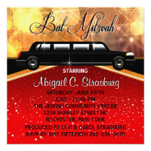 Glitz Glamour Red Carpet Movie Star Invitations