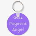 Glitz Pageant Angel keychains