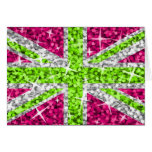 Glitz UK Lime 'Happy Birthday' greetings card