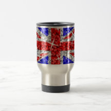 Glitz UK travel/commuter mug