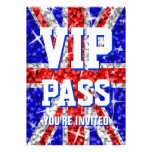 Glitz UK 'VIP PASS' invitation invitations