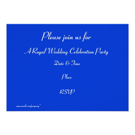 Glitz UK 'You're Invited' invitation