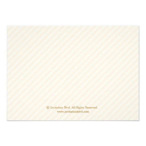 Glitzy Gold Glitter Bridal Shower Invite - Ivory