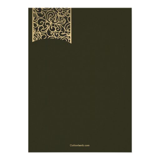 Glitzy Graduate Graduation Invitation